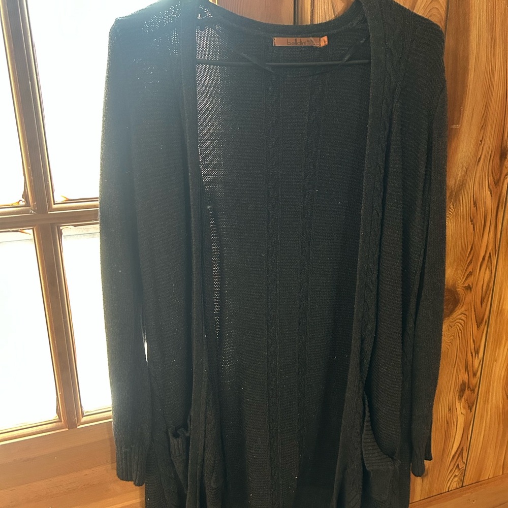 Belldini Dark Gray Women's Cardigan Sweater